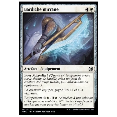 (FOIL) Blanche - Bardiche mirrane (C) [ONE]