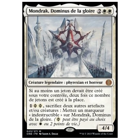 (FOIL) Blanche - Mondrak, Dominus de la gloire (V1) (M) [ONE]