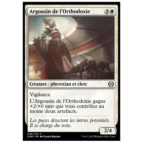 (FOIL) Blanche - Argousin de l'Orthodoxie (C) [ONE]