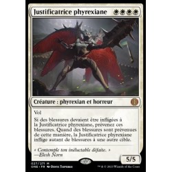 (FOIL) Blanche - Justificatrice phyrexiane (V1) (M) [ONE]