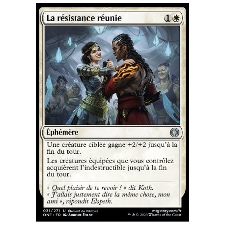 (FOIL) Blanche - La résistance réunie (U) [ONE]
