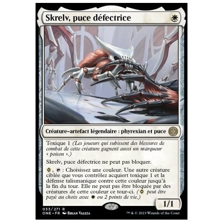(FOIL) Blanche - Skrelv, puce défectrice (V1) (R) [ONE]
