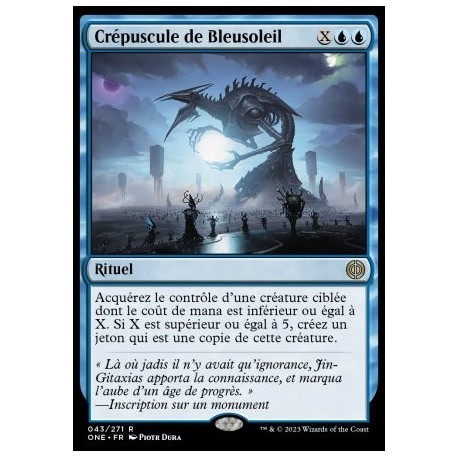 (FOIL) Bleue - Crépuscule de Bleusoleil (R) [ONE]