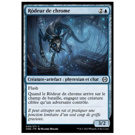 (FOIL) Bleue - Rôdeur de chrome (C) [ONE]