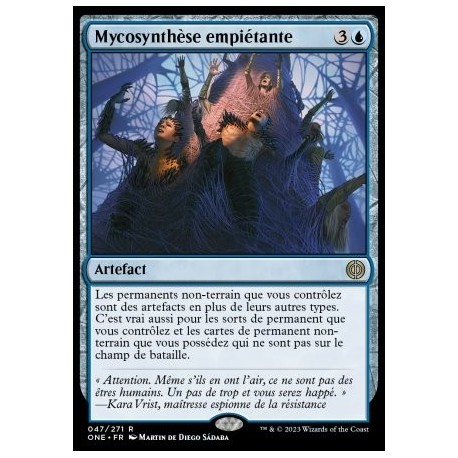 (FOIL) Bleue - Mycosynthèse empiétante (R) [ONE]