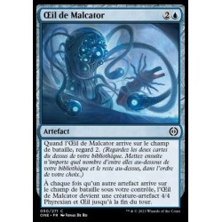 (FOIL) Bleue - Œil de Malcator (C) [ONE]