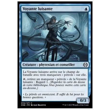 (FOIL) Bleue - Voyante luisante (C) [ONE]