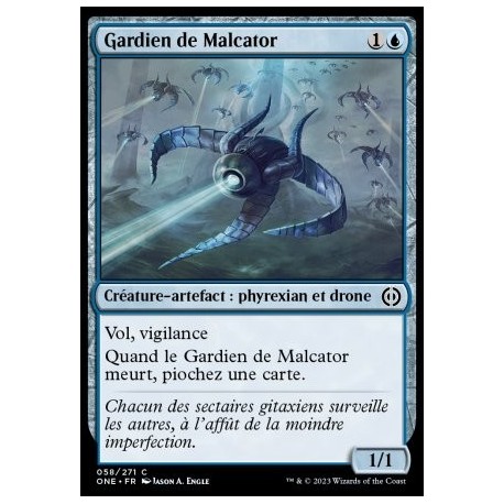(FOIL) Bleue - Gardien de Malcator (C) [ONE]