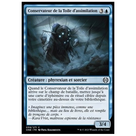 (FOIL) Bleue - Conservateur de la Toile d'assimilation (C) [ONE]