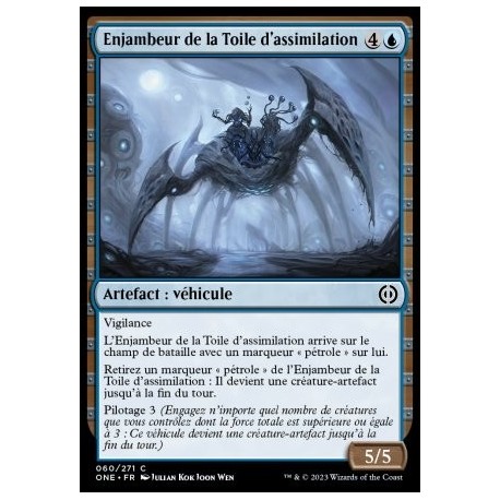 (FOIL) Bleue - Enjambeur de la Toile d'assimilation (C) [ONE]