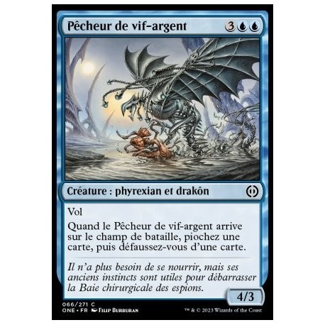 (FOIL) Bleue - Pêcheur de vif-argent (V1) (C) [ONE]