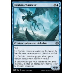 (FOIL) Bleue - Drakon charrieur (U) [ONE]