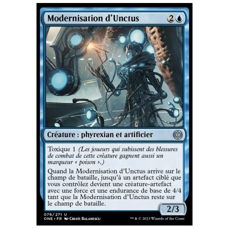(FOIL) Bleue - Modernisation d'Unctus (U) [ONE]