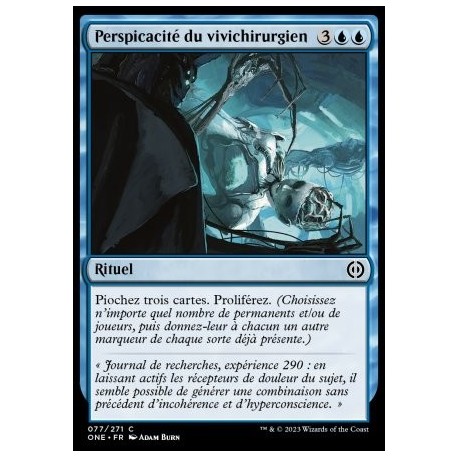 (FOIL) Bleue - Perspicacité du vivichirurgien (C) [ONE]