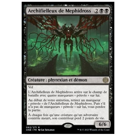 (FOIL) Noire - Archifielleux de Mephidross (V1) (R) [ONE]