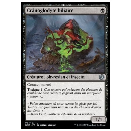 (FOIL) Noire - Cranoglodyte biliaire (U) [ONE]