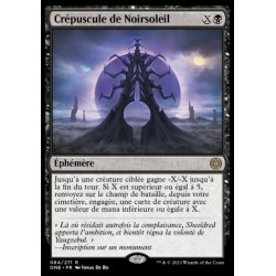 (FOIL) Noire - Crépuscule de Noirsoleil (R) [ONE]
