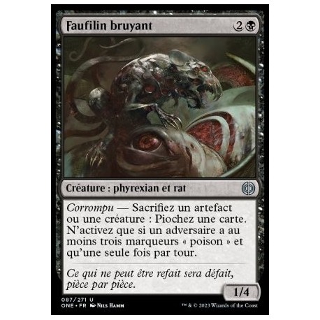 (FOIL) Noire - Faufilin bruyant (U) [ONE]