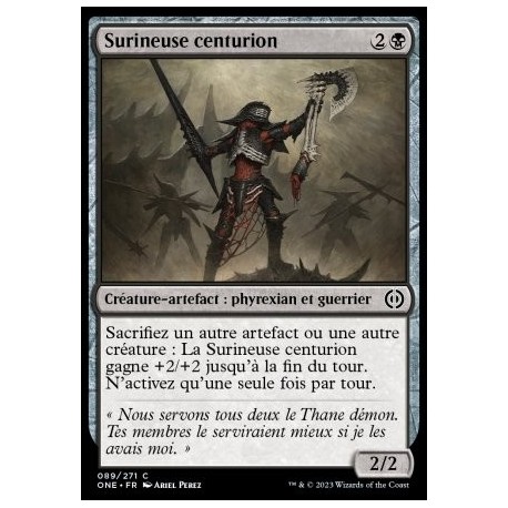 (FOIL) Noire - Surineuse centurion (C) [ONE]