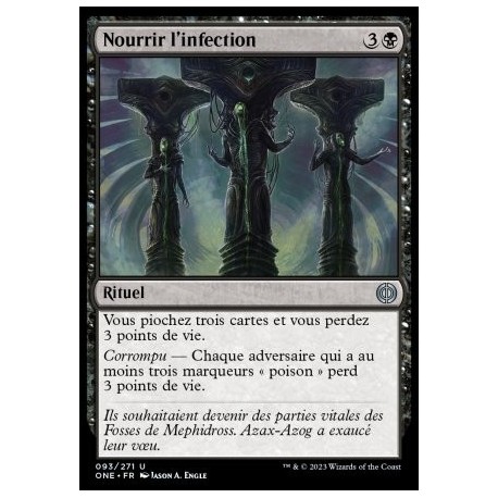 (FOIL) Noire - Nourrir l'infection (U) [ONE]