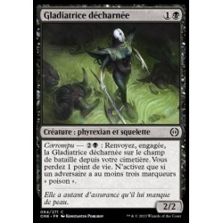 (FOIL) Noire - Gladiatrice décharnée (C) [ONE]