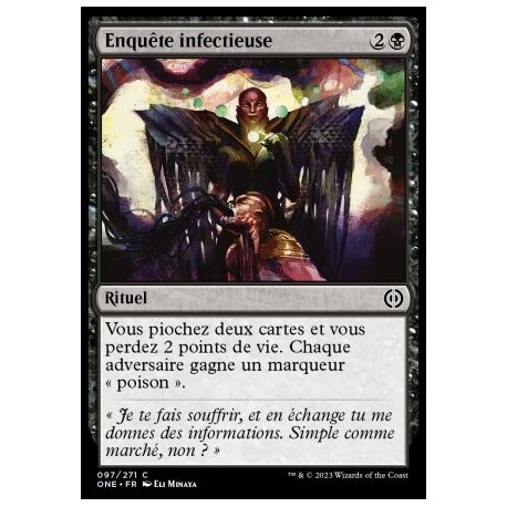 (FOIL) Noire - Enquête infectieuse (C) [ONE]