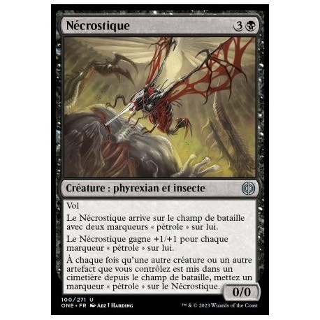 (FOIL) Noire - Necrostique (U) [ONE]