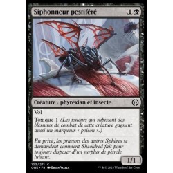 (FOIL) Noire - Siphonneur pestiféré (C) [ONE]