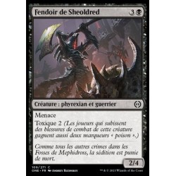 (FOIL) Noire - Fendoir de Sheoldred (C) [ONE]