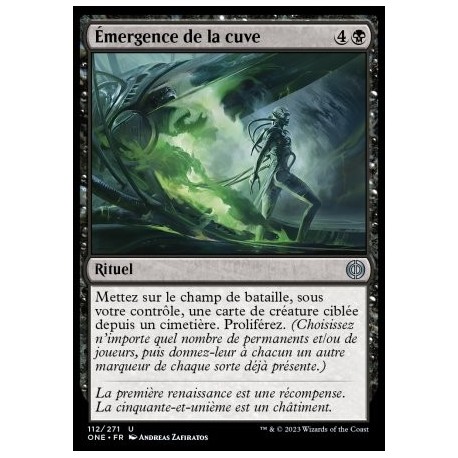 (FOIL) Noire - Émergence de la cuve (U) [ONE]