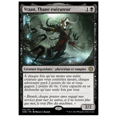 (FOIL) Noire - Vraan, Thane exécuteur (V1) (R) [ONE]