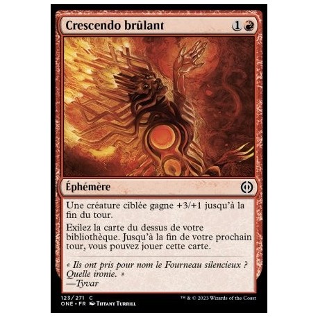 (FOIL) Rouge - Crescendo brûlant (C) [ONE]