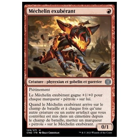 (FOIL) Rouge - Mèchelin exubérant (U) [ONE]