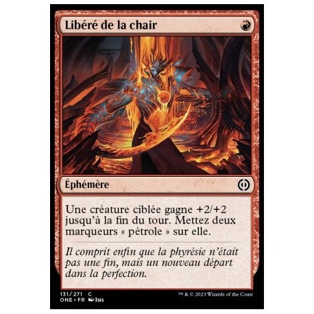 (FOIL) Rouge - Libéré de la chair (C) [ONE]