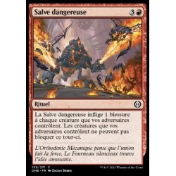 (FOIL) Rouge - Salve dangereuse (C) [ONE]