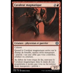 (FOIL) Rouge - Cavaleur magmatique (U) [ONE]
