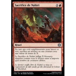 (FOIL) Rouge - Sacrifice de Nahiri (U) [ONE]