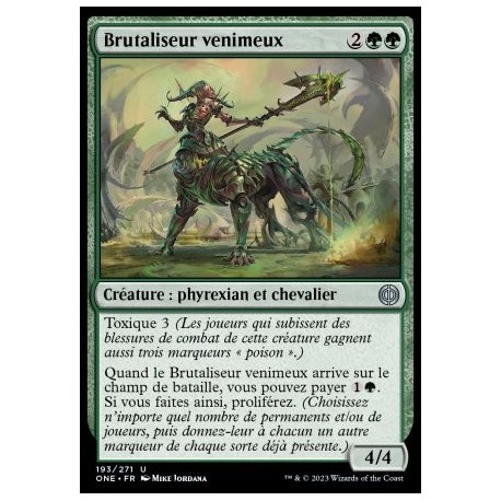 (FOIL) Verte - Brutaliseur venimeux (U) [ONE]