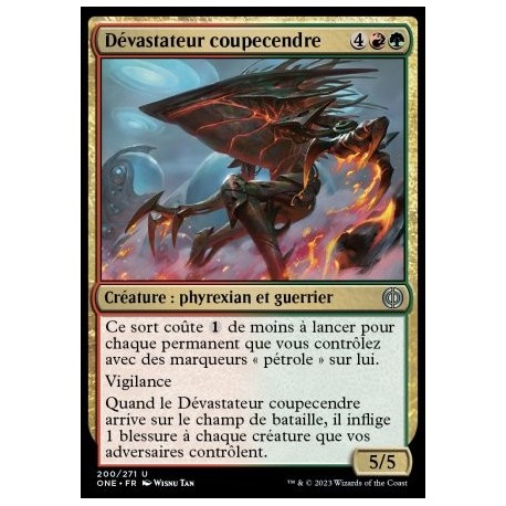 (FOIL) Multicolore - Dévastateur coupecendre (U) [ONE]