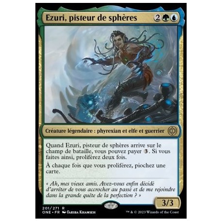 (FOIL) Multicolore - Ezuri, pisteur de sphères (V1) (R) [ONE]