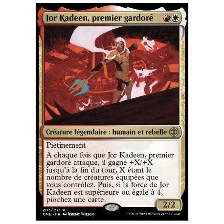 (FOIL) Multicolore - Jor Kadeen, premier gardoré (V1) (R) [ONE]