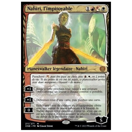 (FOIL) Multicolore - Nahiri, l'impitoyable (V1) (M) [ONE]