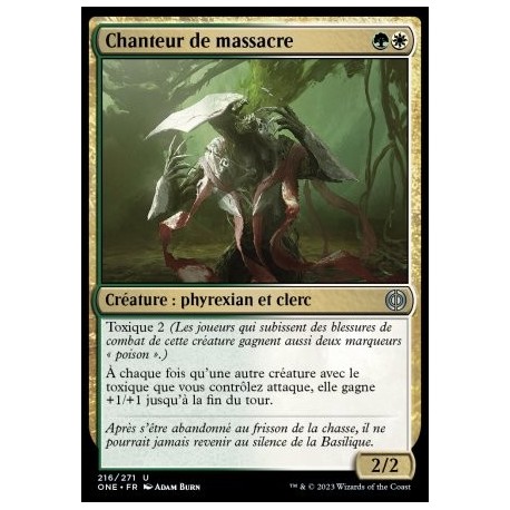(FOIL) Multicolore - Chanteur de massacre (U) [ONE]