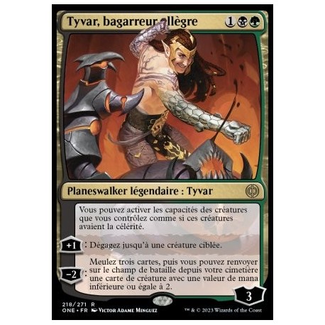 (FOIL) Multicolore - Tyvar, bagarreur allègre (V1) (R) [ONE]