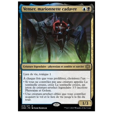 (FOIL) Multicolore - Venser, marionnette cadavre (V1) (R) [ONE]