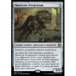 (FOIL) Artefact - Masticore d'argentum (R) [ONE]