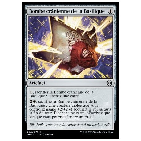 (FOIL) Artefact - Bombe crânienne de la Basilique (C) [ONE]
