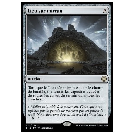 (FOIL) Artefact - Lieu sûr mirran (R) [ONE]