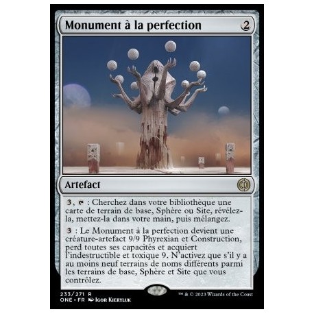(FOIL) Artefact - Monument à la perfection (R) [ONE]