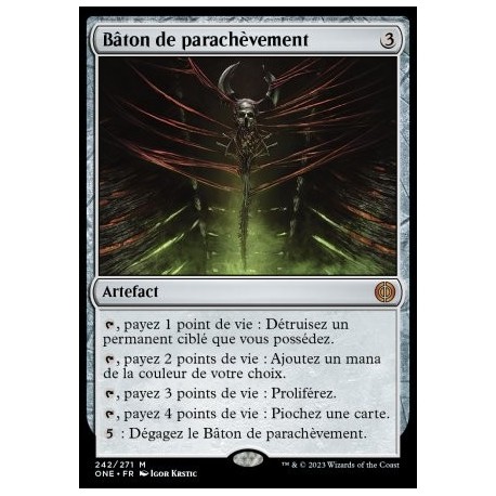 (FOIL) Artefact - Bâton de parachèvement (M) [ONE]